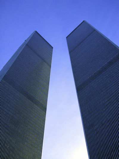 Anti-Terrorism - The Twin Towers in New York City